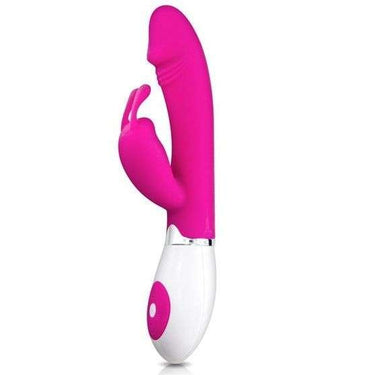 Vibratore Gene con Stimolazione Clitoridea e 30 Modalità di Vibrazione